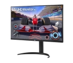 Монитор LG 32UR550K-B, 31.5" UltraFine 4K (3840x2160) VA, DCI-P3 90%, 4ms, 250 cd/m2, 3000:1, HDR10, USB Type-C, HDMI, DisplayPort, Dynamic Action Sync, Reader mode, Speaker 5W x 2, Height, Swivel, Tilt, Speaker, LG Switch, Black