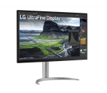 Монитор LG 32UQ850V-W, 31.5"  IPS, 5ms GtG, 2000:1, 400cd/m2, UHD 4K (3840 x 2160), FreeSync, HDR 10, DCI-P3 98%, USB Type-C (PD 90W), USB HUB, HDMI, DisplayPort, Height Adjustable, Swivel, Tilt, LG Calibration Studio, Speakers 5W x 2,  Black