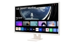 Монитор LG 32SR50F-W, 31.5" IPS Smart webOS23, Anti-Glare, 8ms, 1200:1, 250cd/m, sRGB 99%, FHD 1920x1080, HDR 10, HDMI, USB, Wi-Fi B/in, AirPlay 2,  Speacers 5W x 2, Tilt, White