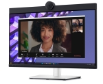 Монитор Dell P2424HEB, 23.8" Video Conferencing, FullHD (1920x1080) AG, IPS, 16:9, 5ms, 1000:1, 250 cd/m2,  99% sRGB, HDMI, DP, USB-C, USB 3.2 hub, RJ45, 1x 4MP RGB + IR 2K camera, 2x digital mic, 2x 5W speaker, Height Adj, Pivot, Swivel, Tilt, Black