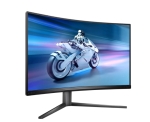 Монитор Philips Evnia 32M2C5500W, 31.5" Curved 1000R, Fast VA, WLED, 2560x1440@240Hz, 1ms GtG, 0.5ms MPRT, 500cd m/2, 4000:1, Mega Infinity DCR, Adaptive Sync, FlickerFree, Low Blue Mode, Tilt, Height Adjust, Swivel, 2xHDMI, 2xDP, USB hub