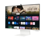 Монитор Samsung 32DM801 32" VA SMART 3840x2160, Bluetooth 4.2, WiFi 5, USB-C 65W, 2xUSB, 2xHDMI , Speakers, White