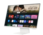 Монитор Samsung 32DM801 32" VA SMART 3840x2160, Bluetooth 4.2, WiFi 5, USB-C 65W, 2xUSB, 2xHDMI , Speakers, White