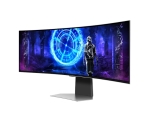 Монитор Samsung LS49DG950, 49" CURVED Odyssey G9 OLED, 1000R, 240Hz, 32:9, 5120 x 1440, 250 cd/m2, Display Port, HDMI, Micro HDMI, USB Hub, Silver