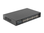 Комутатор Lanberg switch 24x 1GB poe+/2x GB 2x sfp rack 19" gigabit ethernet 360w