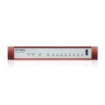 Защитна стена Zyxel USG FLEX 100 H, 8 Gigabit user-definable ports, 1*USB with 1 YR Gold Security Pack