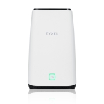 Рутер ZyXEL FWA510, 5G NR Indoor Router, Standalone/Nebula with 1 year Nebula Pro License, AX3600 WiFi, 2.5GB LAN, EU and UK region