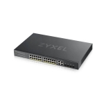 Комутатор ZyXEL GS1920-24HPv2, 28 Port Smart Managed Switch 24x Gigabit Copper and 4x Gigabit dual pers., hybird mode, standalone or NebulaFlex Cloud