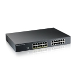 Комутатор ZyXEL GS1915-24E, 24-port GbE Smart hybrid mode Switch, standalone or NebulaFlex Cloud, rackmount, fanless