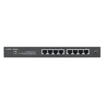 Комутатор ZyXEL GS1900-8 v2, 8 port GbE L2 smart switch, desktop, fanless