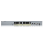 Комутатор ZyXEL GS1350-26HP, 26 Port managed CCTV PoE switch, long range, 375W
