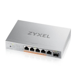 Комутатор ZyXEL XMG-105 5 Ports 2,5G + 1 SFP+ MultiGig unmanaged Desktop Switch