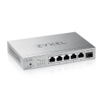 Комутатор ZyXEL XMG-105 5 Ports 2,5G + 1 SFP+ MultiGig unmanaged Desktop Switch