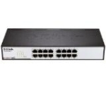 Комутатор D-Link 16-Port 10/100Mbps Fast Ethernet Unmanaged Switch, rack mountable