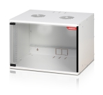 Комуникационен шкаф Formrack 19" Wall Mounted rack 7U SOHO 512/400mm, height: 358mm, loading capacity: 50kg., tempered glass door, 19" front rails