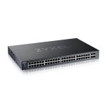 Комутатор Zyxel XGS1935-52, 52 Port Lite-L3 Smart Managed Switch, 48x Gigabit Copper and 4x 10G SFP+, hybrid mode, standalone or NebulaFlex Cloud