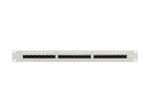 Пач панел Lanberg patch panel 24 port 1U 19" CAT.5e utp with cable organizer grey