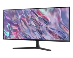Монитор Samsung 34S50GC, 34" VA, 100 Hz, 5 ms GTG, 3440x1440, 300 cd/m2, 3000:1, HDR 10, AMD FreeSync, PBP, Eye Saver, Flicker Free, Display Port 1.2, 2xHDMI 2.0, Headphone Jack, 178°/178°, Black