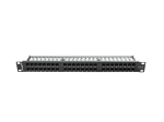 Пач панел Lanberg patch panel 48 port 1U CAT.6, black