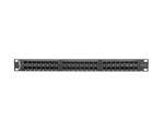 Пач панел Lanberg patch panel 48 port 1U CAT.6, black