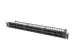 Пач панел Lanberg patch panel 48 port 1U CAT.6, black