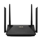 Рутер Asus Wireless Router,RT-AX1800U, AX1800, Dual-Band, Dual-Core 880MHz CPU, 128MB/256MB, Gigabit, AiProtection Classic, Traditional QoS, VPN server/client, IPTV, OFDMA, MU-MIMO, Beamforming, AiMesh,Black