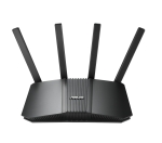 Рутер Asus Wireless Router, RT-BE58U, BE3600, Dual-Band, Quad-Core 2.0GHz CPU, 256MB/1GB Flash/RAM, 4K-QAM, 2.5G port, AiProtection Pro, NAT Passthrough, VPN, multiple SSIDs,  IPTV, Beamforming, 4G LTE/5G Mobile Tethering, AiMesh, Black