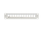 Пач панел Lanberg patch panel blank 12 port 1U 10" ftp for keystone modules grey v2
