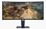 Монитор Dell Alienware AW3425DWM, 34" Curved WQHD LED AG 21:9, VA, 1ms GTG, 3000:1, 400 cd/m2, 3440x1440, 180 Hz, 95% DCI-P3, HDR, VRR, AMD FreeSync, VESA AdaptiveSync, HDMI, DP, USB 5Gbps, PIP, PBP, Height Adjustable, Pivot, Tilt, Black