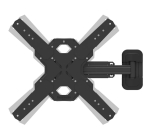 Стойка Neomounts LEVEL-850 Wall Mount (full motion, 2 pivots, VESA 400x400)