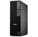 Настолен компютър Dell Pro Slim QCS1255, AMD Ryzen 7 8700G (16 TOPS NPU, 8 cores, up to 5.1GHz), 16 GB: 1 x 16 GB, DDR5, up to 4800 MT/s, 512GB SSD, Integrated Graphics, Wi-Fi 6, Bulgarian Keyboard&Mouse, 180W, Win 11 Pro, 3Y PS
