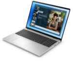 Лаптоп Dell 16 DC16251, Intel Core 7 150U (10 cores, up to 5.4 GHz), 16.0" FHD+(1920x1200) AG 300nits, 32GB, 2x16GB, DDR5, 5200MT/s, 1TB M.2 PCIe, Intel Graphics, Cam, FPR, Wi-Fi 6E, Backlit Kb, Ubuntu, Silver, Aluminium,3Y PS
