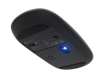 Мишка Natec Mouse Lark Wireless, 4000DPI BT 5.0 Silent Blue Sense Grey