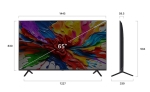 Телевизор LG 65QNED92A6A, 65" 4K QNED MiniLED evo HDR Smart TV, 100Hz, 3840x2160, DVB-T2/C/S2, Alpha 8 AI Processor 4K, HDR 10, webOS 25 ThinQ, FreeSync, VRR 144Hz, Multi View, 4K Upscaling, Wi-Fi 6, Voice Controll, BT 5.3, AirPlay 2, CI, HDMI eARC, SPDIF